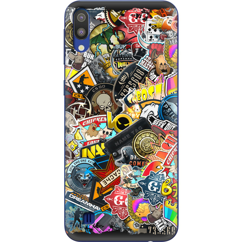 Чехол Uprint Samsung M105 Galaxy M10 CS:Go Stickerbombing