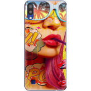 Чехол Uprint Samsung M105 Galaxy M10 Yellow Girl Pop Art