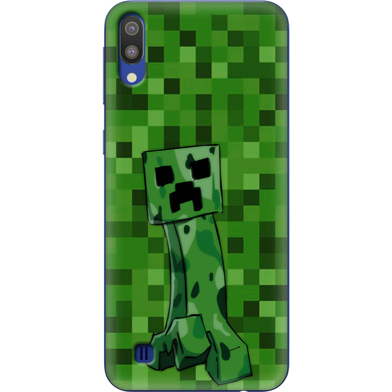 Чехол Uprint Samsung M105 Galaxy M10 Minecraft Creeper