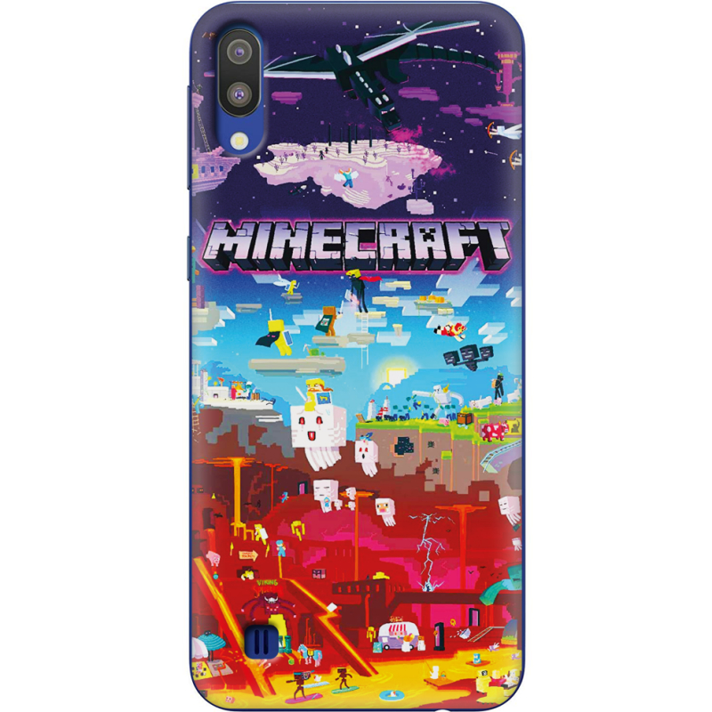 Чехол Uprint Samsung M105 Galaxy M10 Minecraft World Beyond