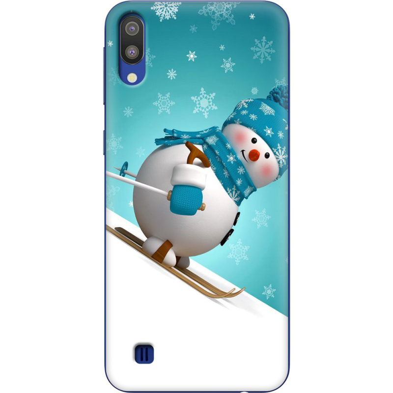Чехол Uprint Samsung M105 Galaxy M10 Skier Snowman
