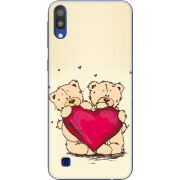 Чехол Uprint Samsung M105 Galaxy M10 Teddy Bear Love