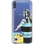 Прозрачный чехол Uprint Samsung M105 Galaxy M10 City Girl
