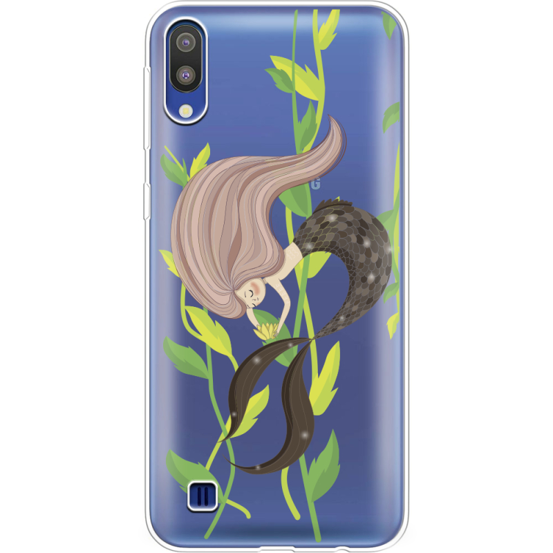 Прозрачный чехол Uprint Samsung M105 Galaxy M10 Cute Mermaid
