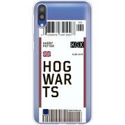 Прозрачный чехол Uprint Samsung M105 Galaxy M10 Ticket Hogwarts