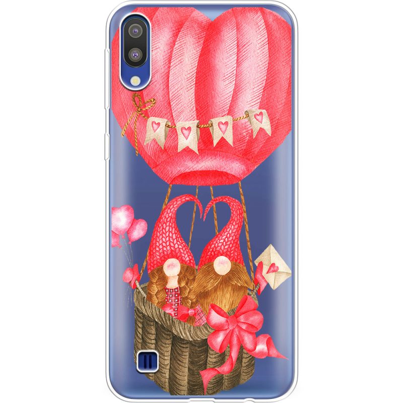 Прозрачный чехол Uprint Samsung M105 Galaxy M10 Valentine Dwarfs