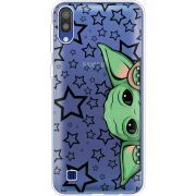 Прозрачный чехол Uprint Samsung M105 Galaxy M10 Baby Yoda