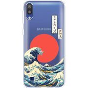 Прозрачный чехол Uprint Samsung M105 Galaxy M10 Большая волна в Канагаве