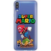 Прозрачный чехол Uprint Samsung M105 Galaxy M10 Super Mario