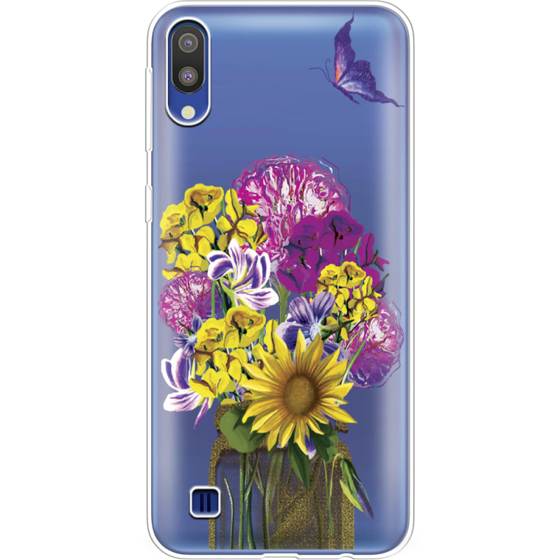 Прозрачный чехол Uprint Samsung M105 Galaxy M10 My Bouquet