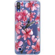 Прозрачный чехол Uprint Samsung M105 Galaxy M10 Pink Magnolia