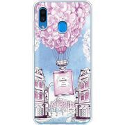 Чехол со стразами Samsung A305 Galaxy A30 Perfume bottle
