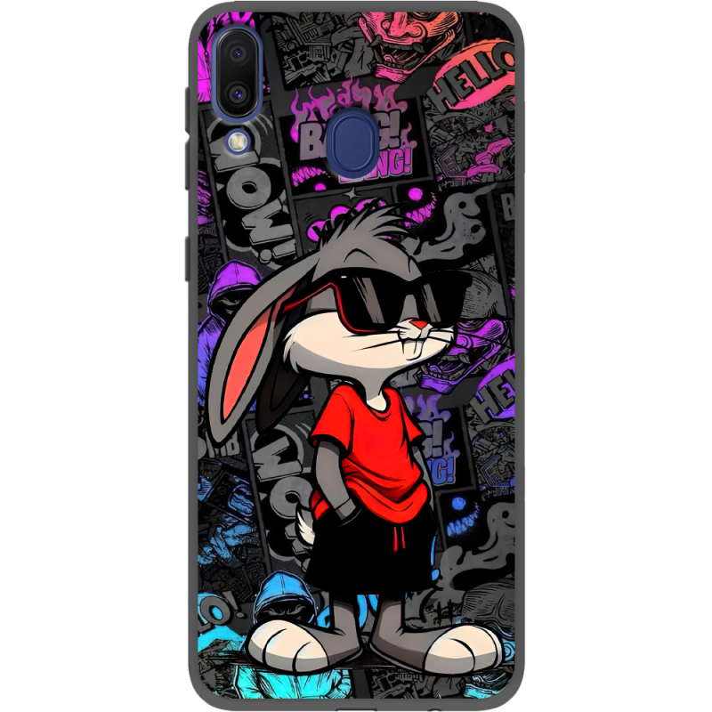 Черный чехол Uprint Samsung M205 Galaxy M20 Малий вухань