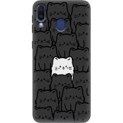 Черный чехол Uprint Samsung M205 Galaxy M20 