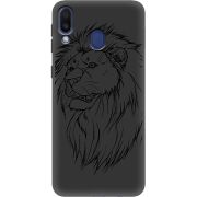 Черный чехол Uprint Samsung M205 Galaxy M20 Lion