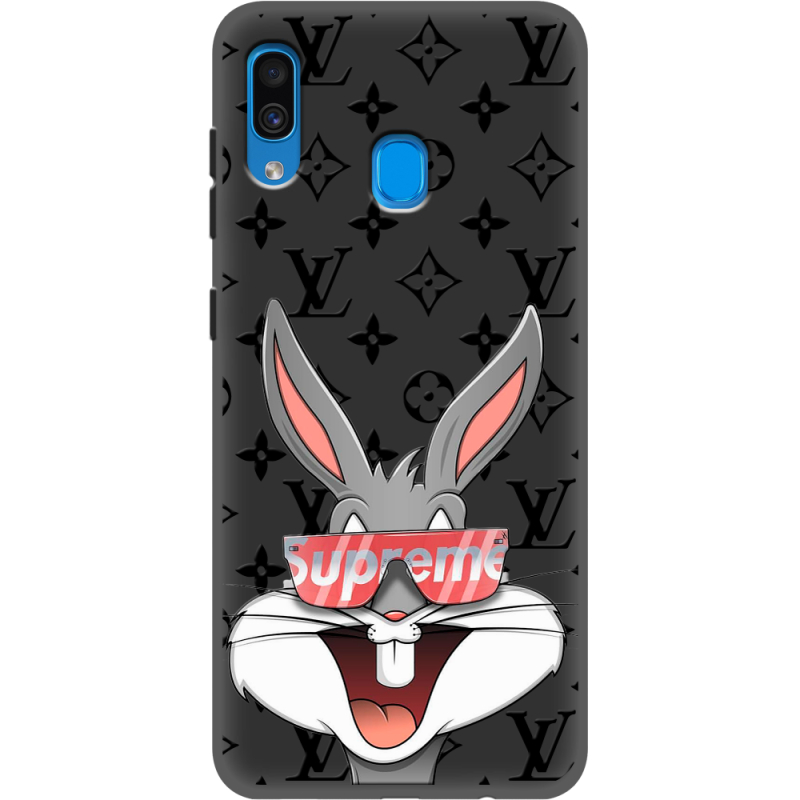 Черный чехол Uprint Samsung A305 Galaxy A30 looney bunny