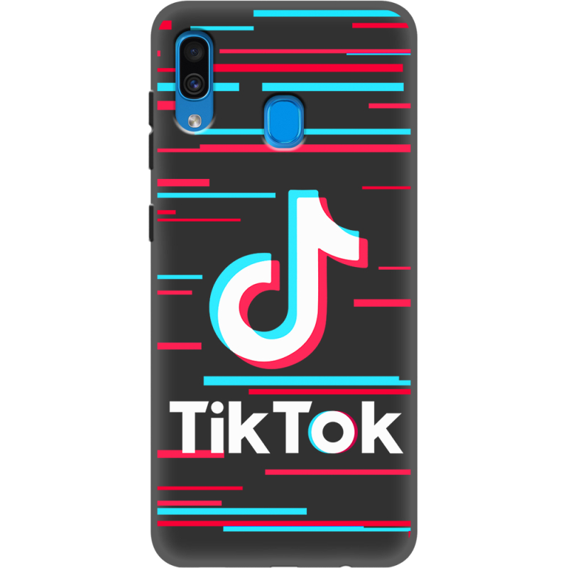 Черный чехол Uprint Samsung A305 Galaxy A30 Tik Tok