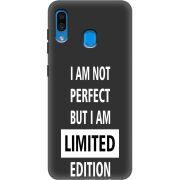Черный чехол Uprint Samsung A305 Galaxy A30 Limited Edition