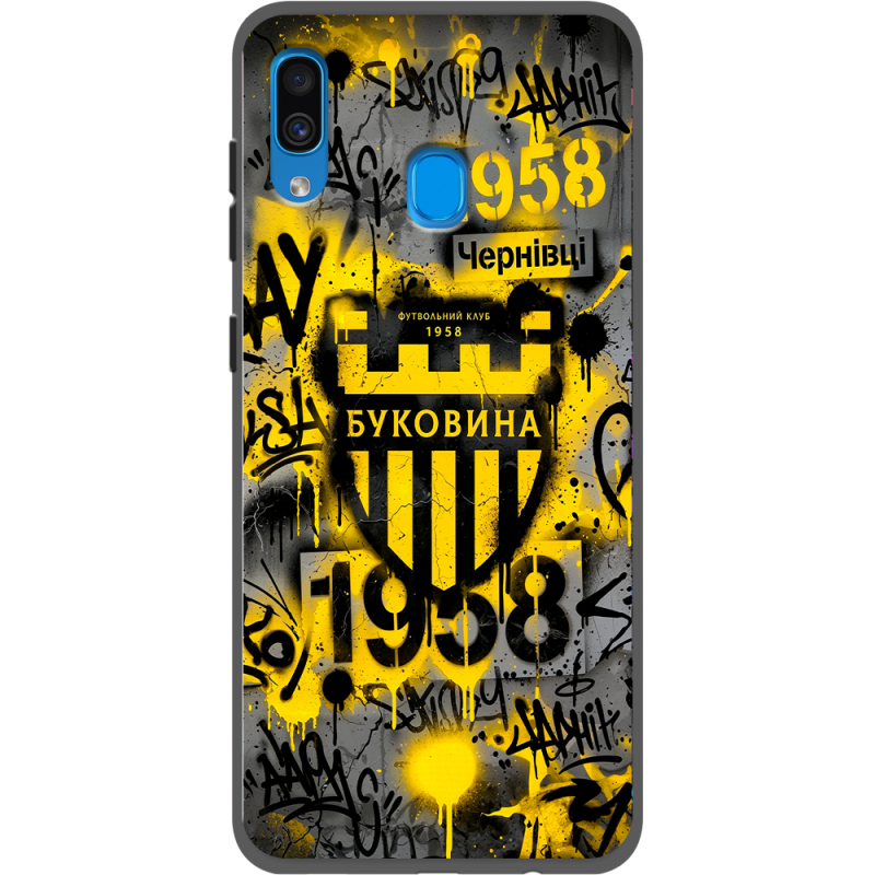 Черный чехол Uprint Samsung A305 Galaxy A30 
