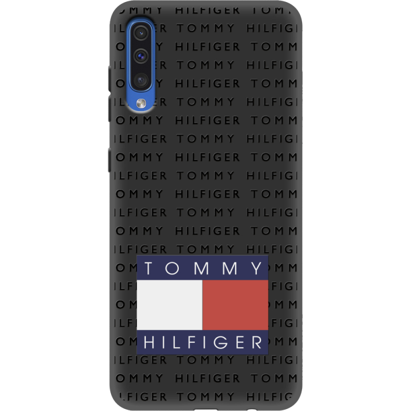 Черный чехол Uprint Samsung A505 Galaxy A50 Tommy Print