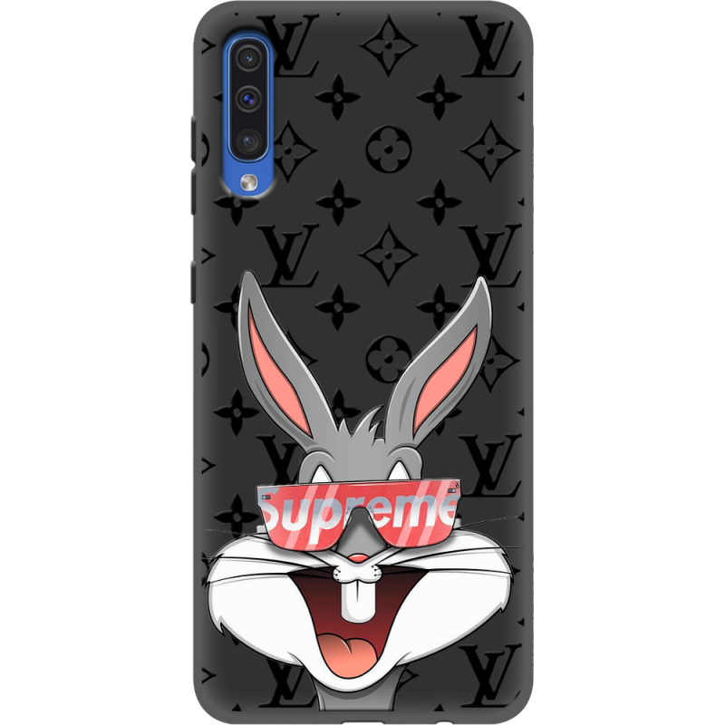 Черный чехол Uprint Samsung A505 Galaxy A50 looney bunny