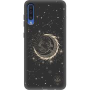Черный чехол Uprint Samsung A505 Galaxy A50 Moon