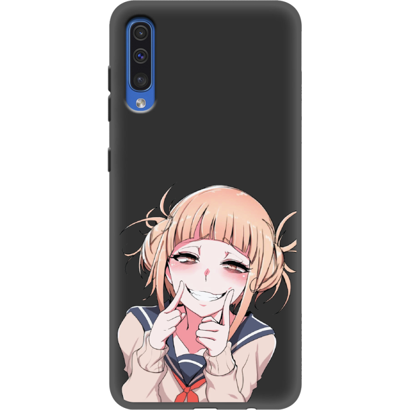 Черный чехол Uprint Samsung A505 Galaxy A50 Himiko Toga Smile