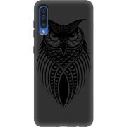 Черный чехол Uprint Samsung A505 Galaxy A50 Owl