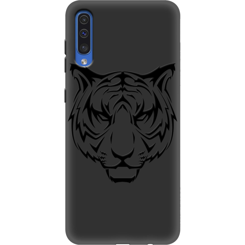 Черный чехол Uprint Samsung A505 Galaxy A50 Tiger