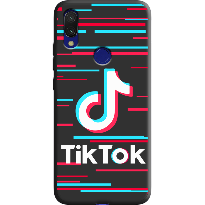 Черный чехол Uprint Xiaomi Redmi 7 Tik Tok