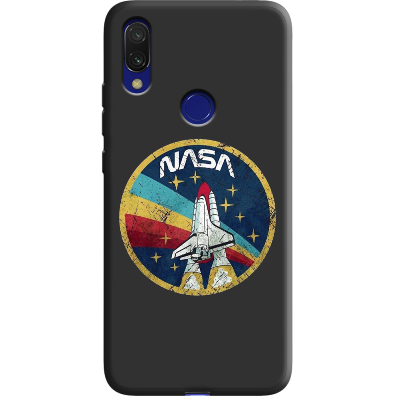 Черный чехол Uprint Xiaomi Redmi 7 NASA