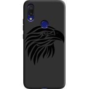 Черный чехол Uprint Xiaomi Redmi 7 Eagle