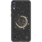Черный чехол Uprint Samsung M105 Galaxy M10 Moon