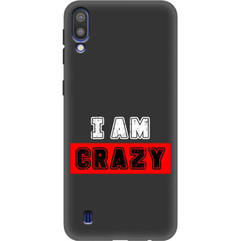 Черный чехол Uprint Samsung M105 Galaxy M10 I'm Crazy