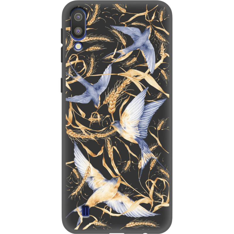 Черный чехол Uprint Samsung M105 Galaxy M10 Ластівки