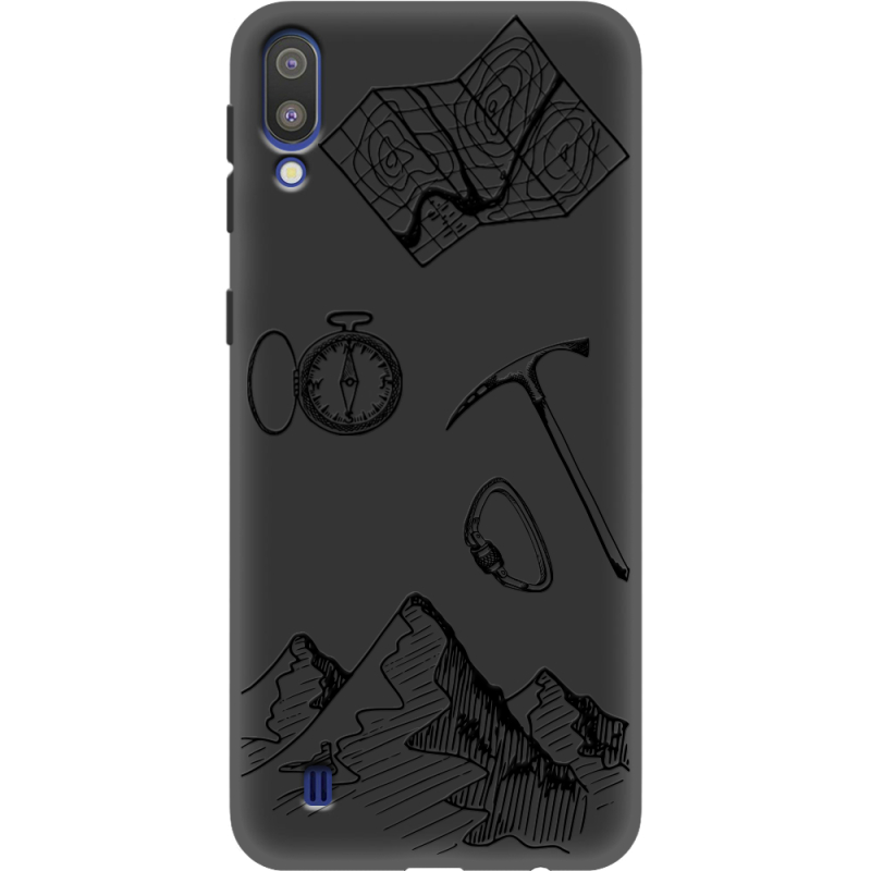 Черный чехол Uprint Samsung M105 Galaxy M10 Mountains