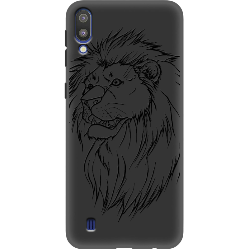 Черный чехол Uprint Samsung M105 Galaxy M10 Lion