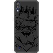 Черный чехол Uprint Samsung M105 Galaxy M10 Bear King