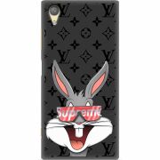 Черный чехол Uprint Sony Xperia XA1 Plus G3412 looney bunny