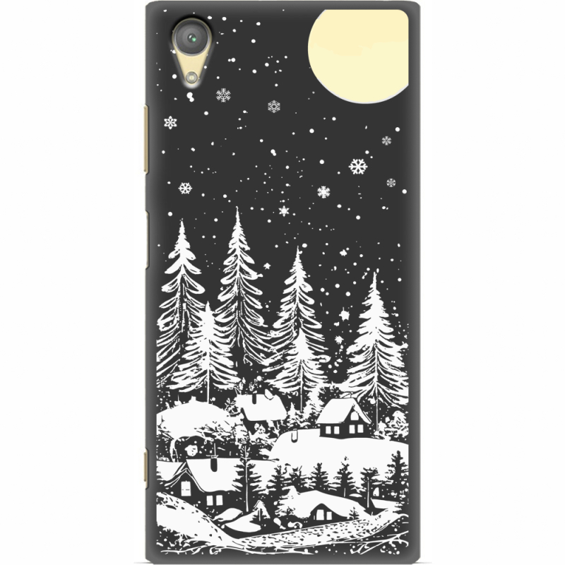 Черный чехол Uprint Sony Xperia XA1 Plus G3412 