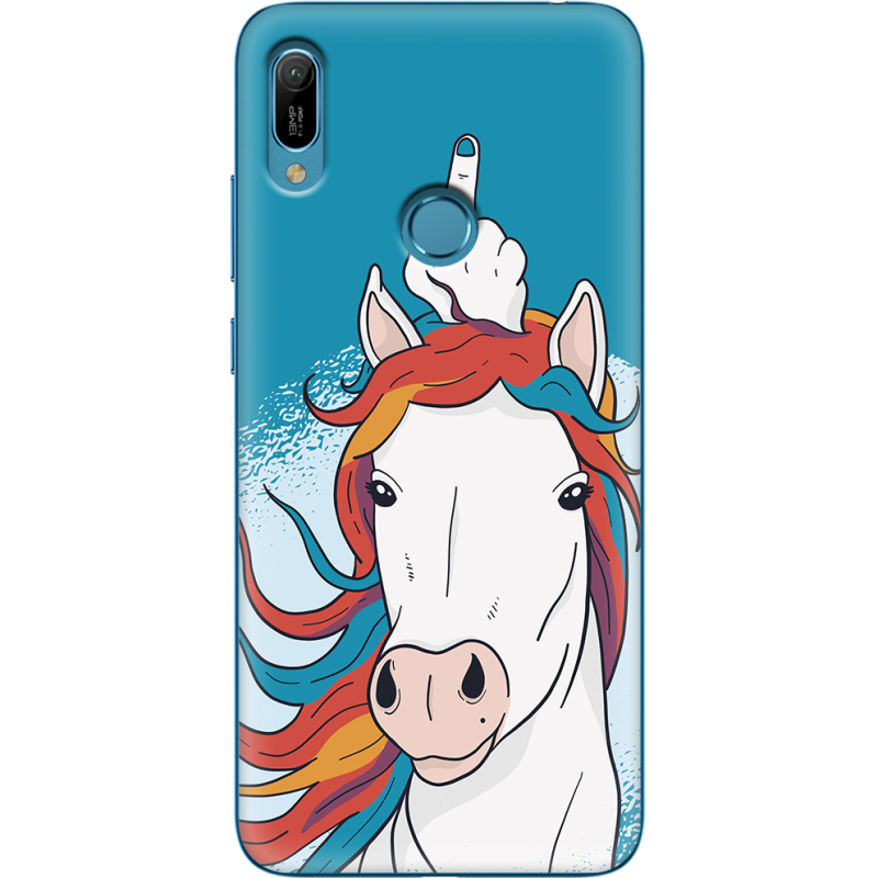 Чехол Uprint Huawei Y6 Prime 2019 Fuck Unicorn