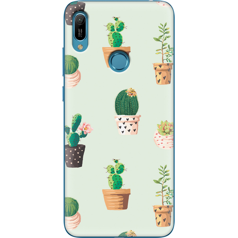 Чехол Uprint Huawei Y6 Prime 2019 L-green Cacti