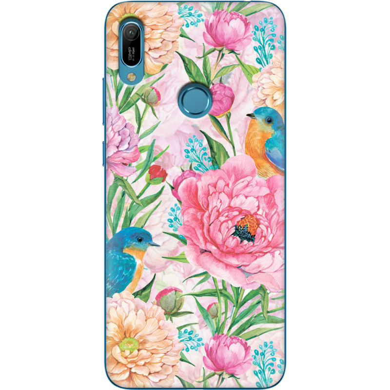 Чехол Uprint Huawei Y6 Prime 2019 Birds in Flowers