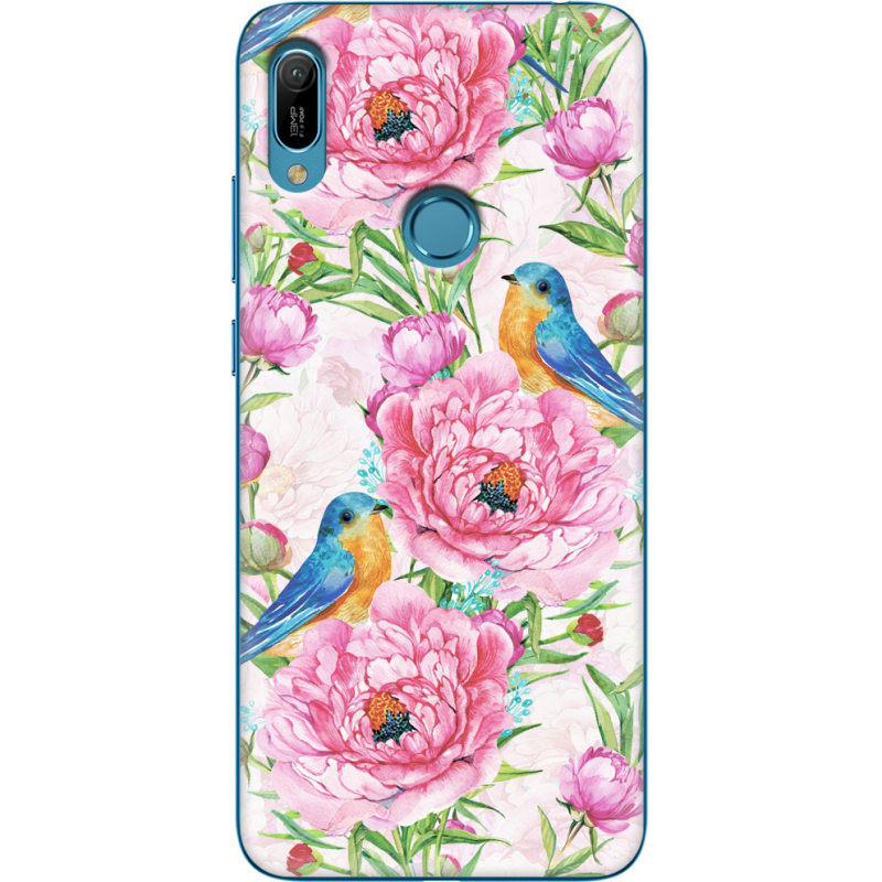 Чехол Uprint Huawei Y6 Prime 2019 Birds and Flowers