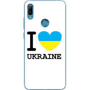 Чехол Uprint Huawei Y6 Prime 2019 I love Ukraine