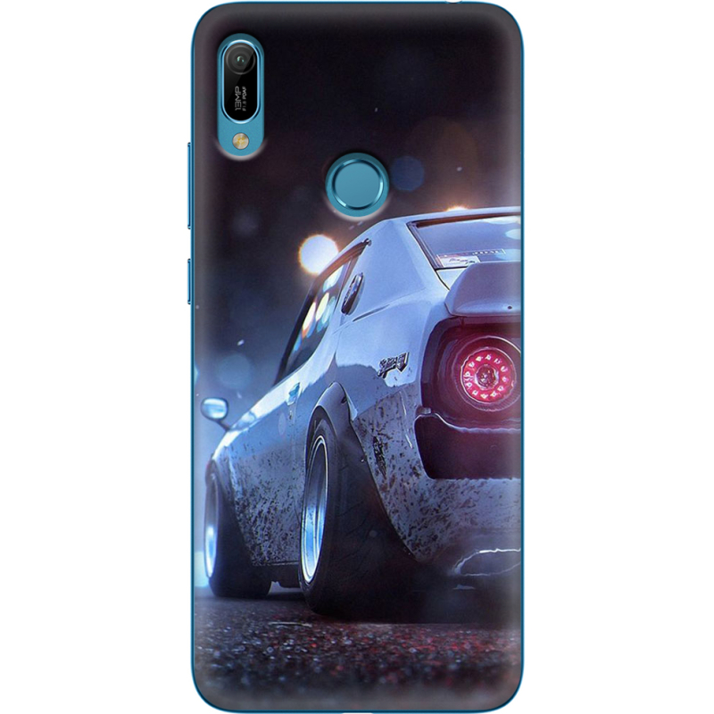 Чехол Uprint Huawei Y6 Prime 2019 Silver Car