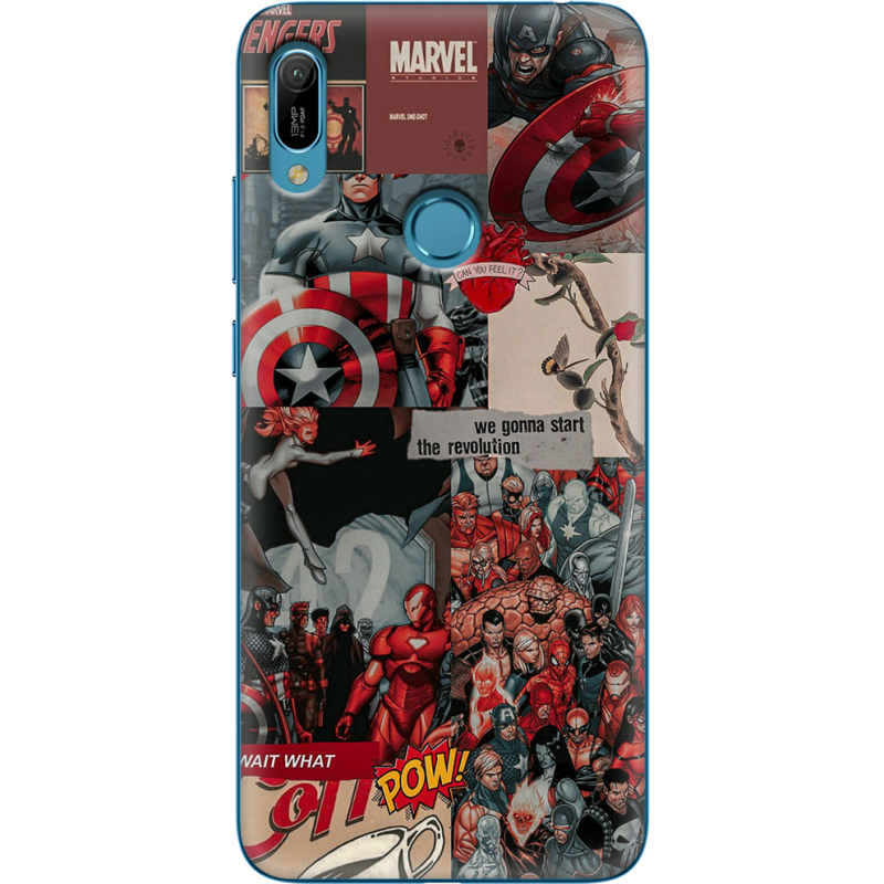 Чехол Uprint Huawei Y6 Prime 2019 Marvel Avengers