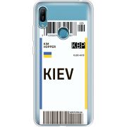 Прозрачный чехол Uprint Huawei Y6 Prime 2019 Ticket Kiev