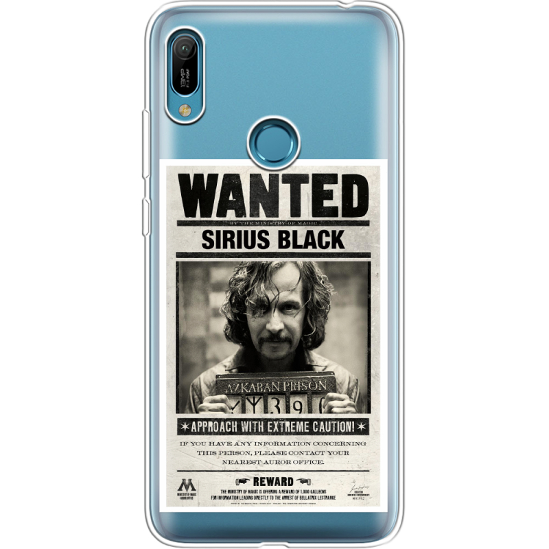 Прозрачный чехол Uprint Huawei Y6 Prime 2019 Sirius Black