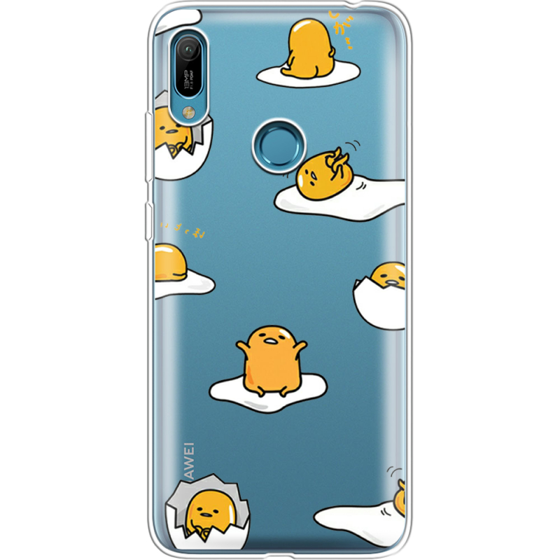 Прозрачный чехол Uprint Huawei Y6 Prime 2019 Gudetama